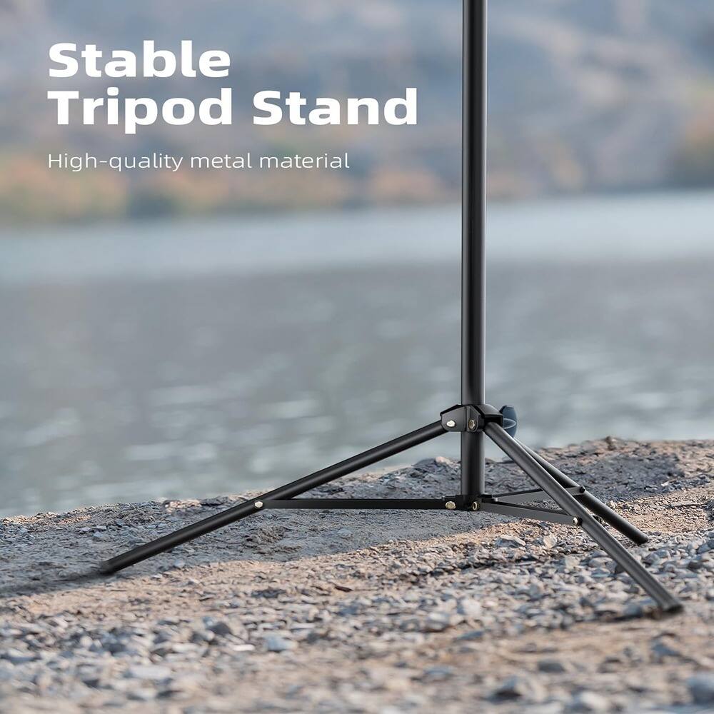 Stable Tripod Stand

High-quality metal material