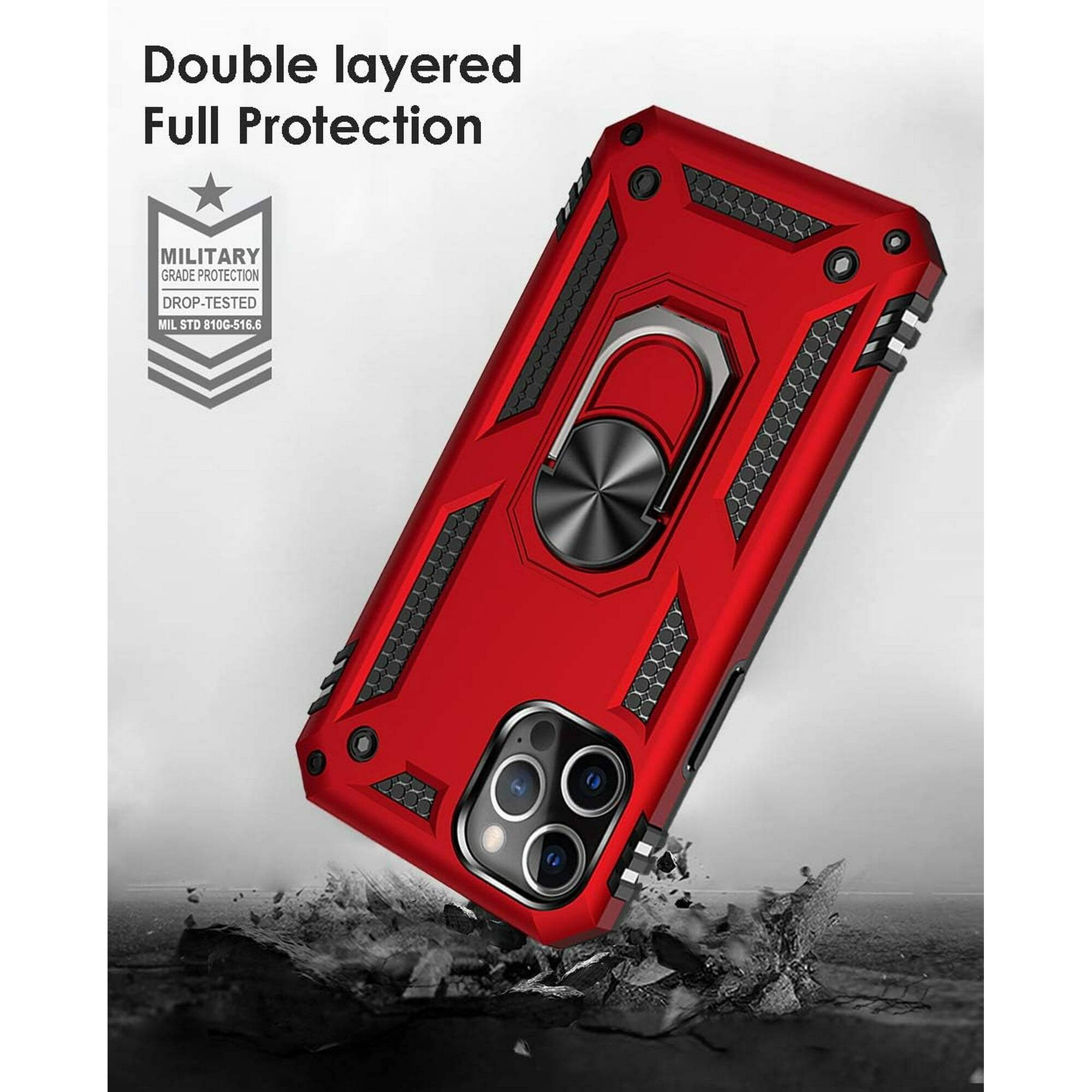 Double layered Full Protection, MILITARY GRADE PROTECTION, DROP-TESTED, MIL STD 810G-516.6