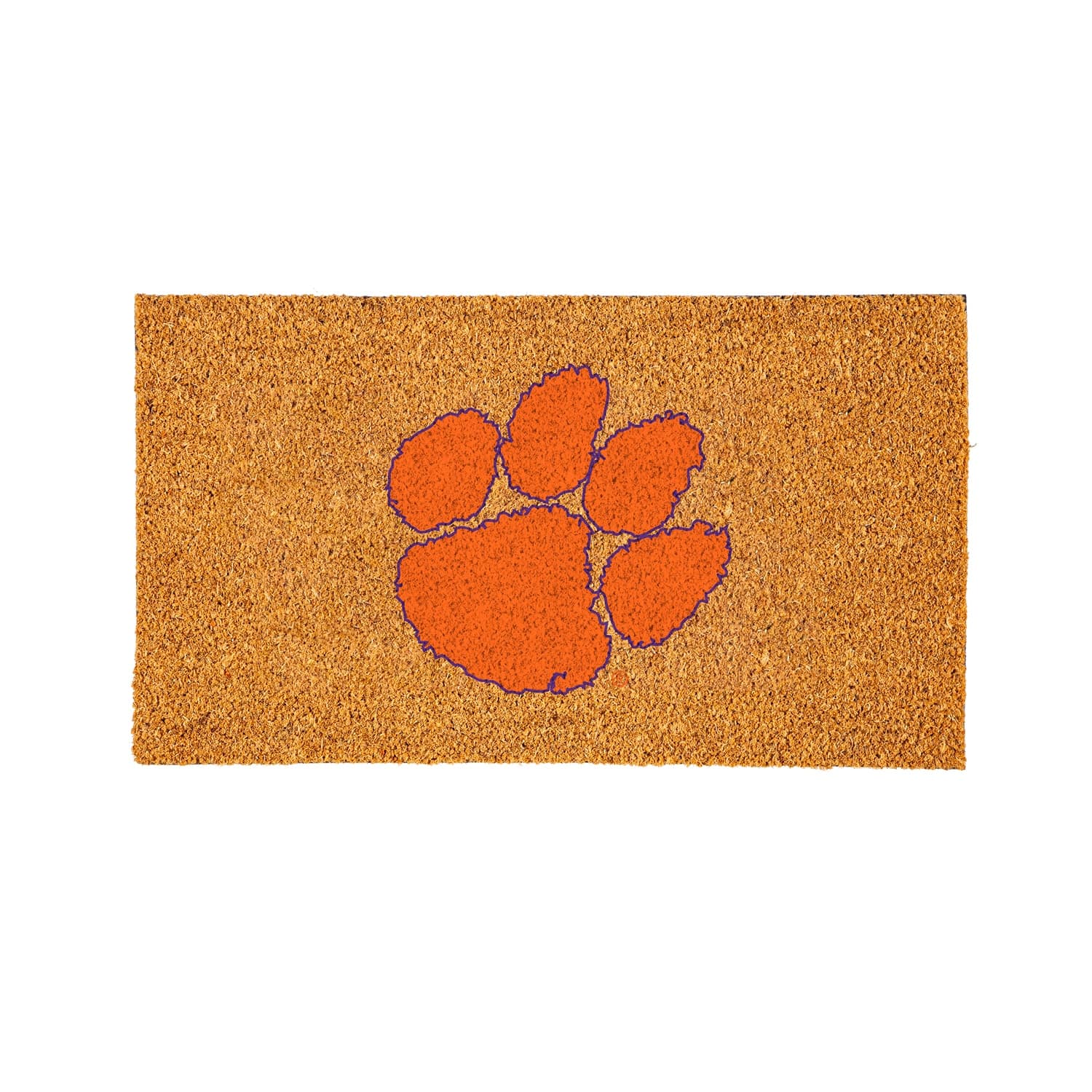 Evergreen Enterprises - Clemson Tigers 28" x 16" Logo Turf Mat - Multicolor