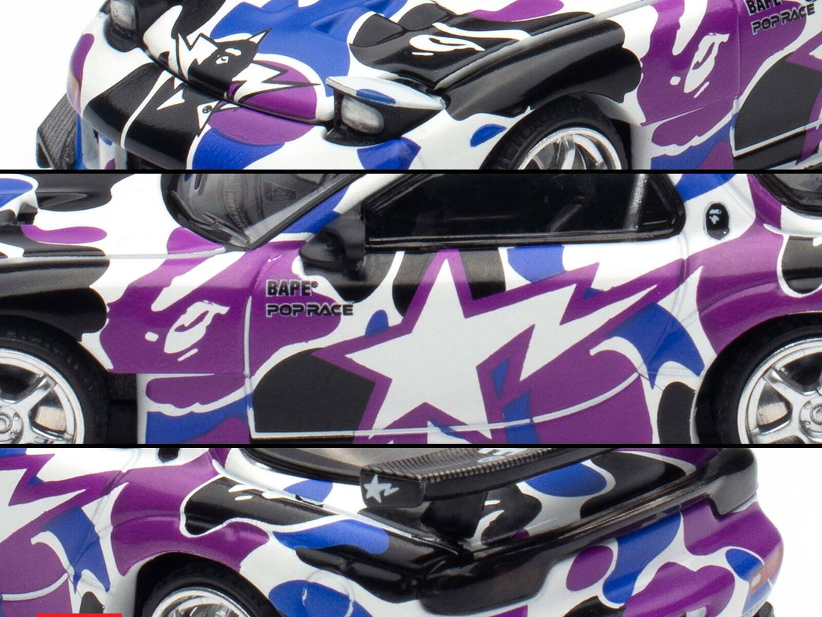 BAR RACE POP T. BAPE POP RACE
