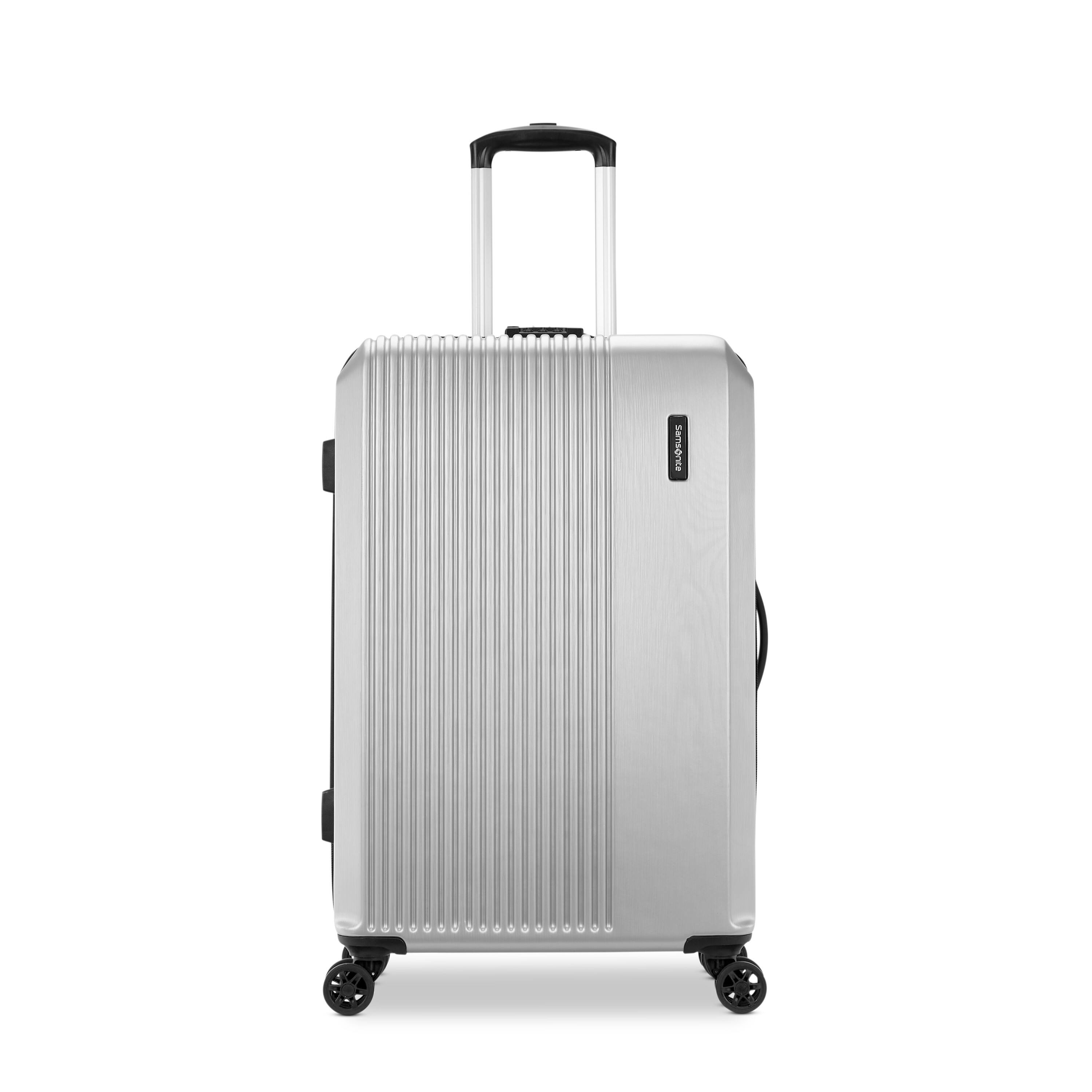 Alt View 4. Samsonite - Alliance SE Spinner Suitcase 3Pc Set (CO/M/L) - Aluminum Silver.