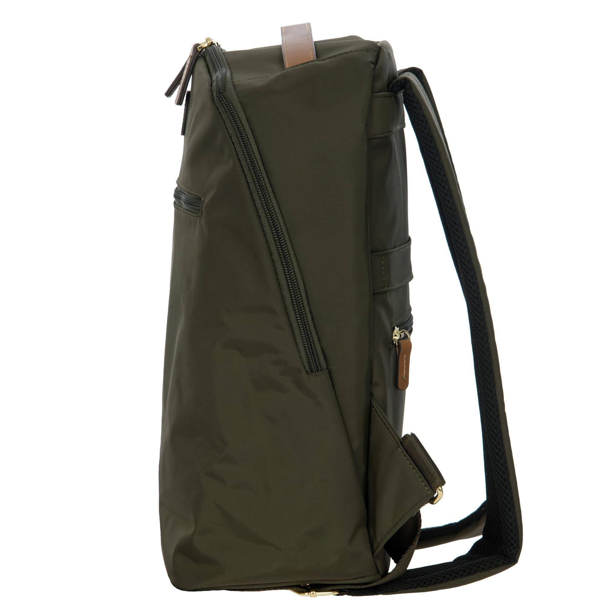 Back. Bric's - Bric's X-travel City Backpack - Olive.