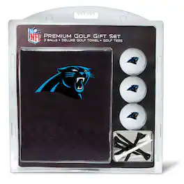 Team Golf - Carolina Panthers Embroidered Golf Gift Set - Multicolor