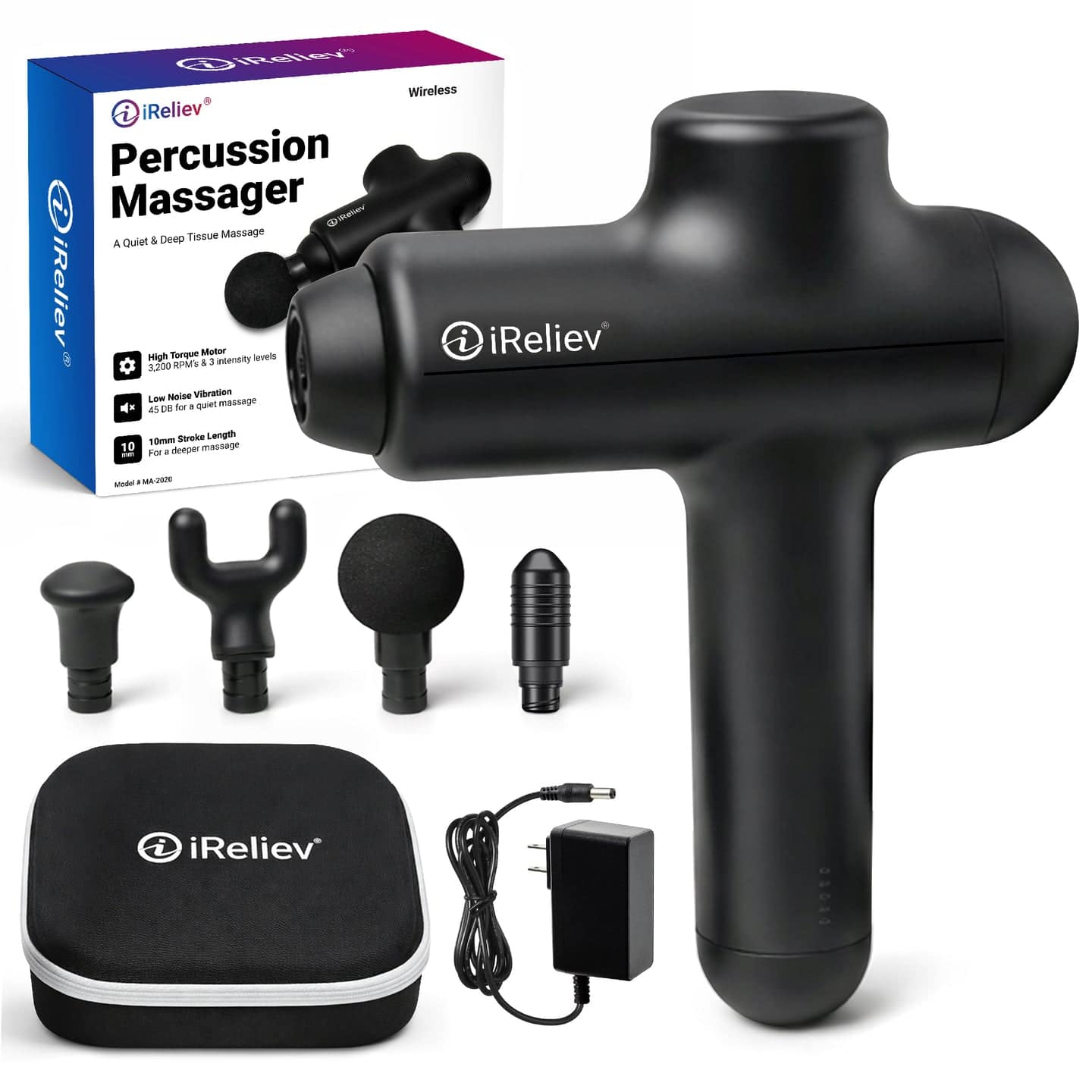 iReliev - Percussion Massage Gun