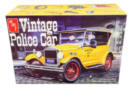 Skill 2 Model Kit 1927 Ford T Vintage Police Car 1/25 Scale Model by AMT