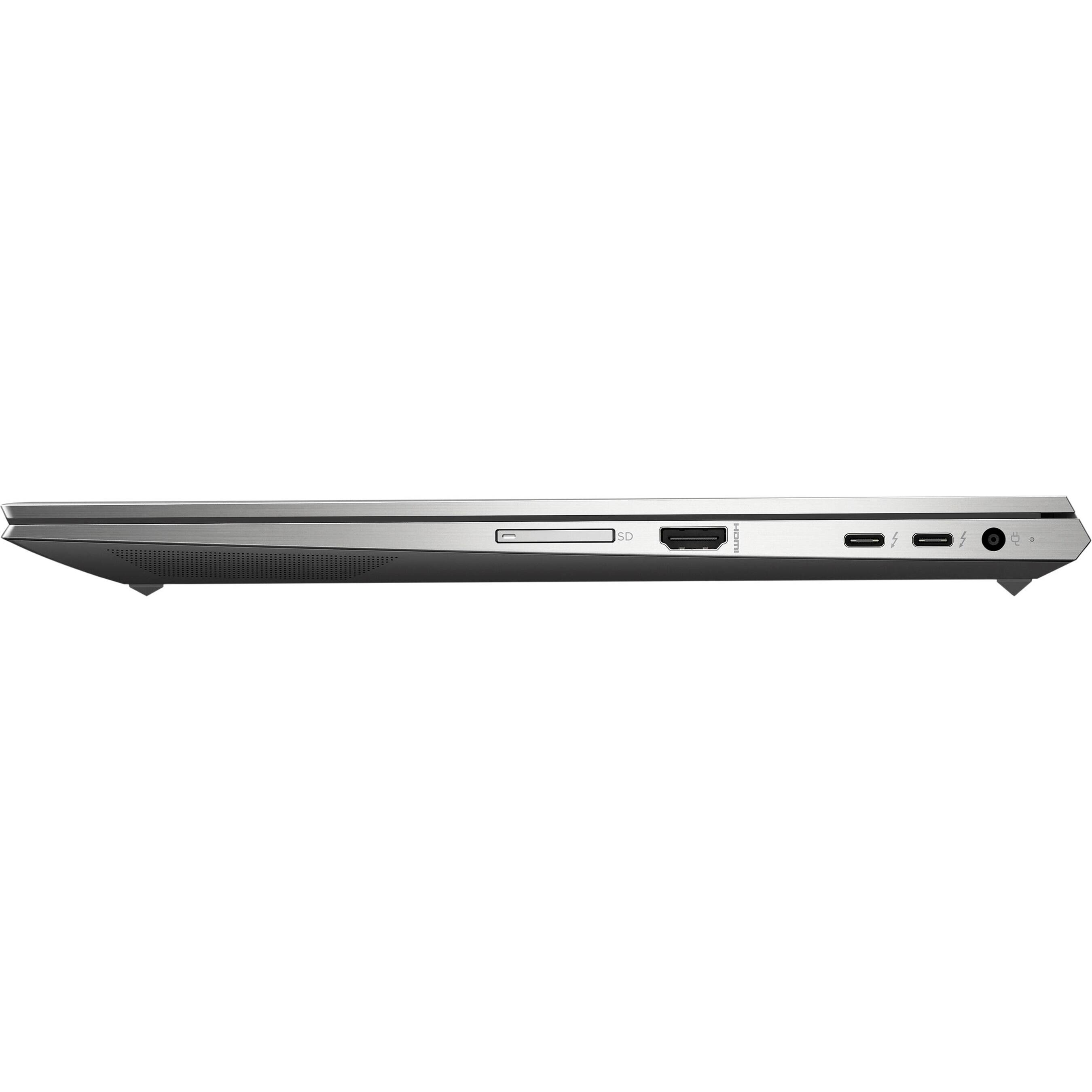 Alt View 13. HP - ZBook Studio G7 15.6" Refurbished Laptop - Intel 10th Gen Core i7 with 32GB Memory - NVIDIA Quadro T1000 4GB - 1TB SSD - Gray.