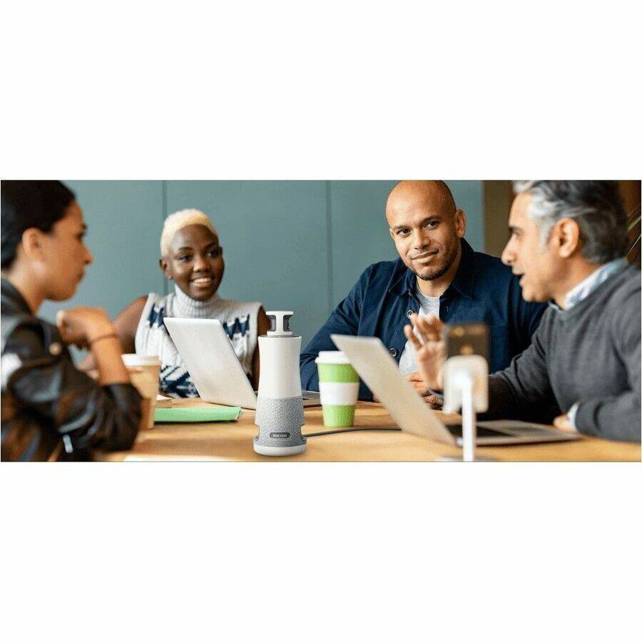 Alt View 1. Ricoh - Ricoh Meeting 360 V2 Video Conference Equipment - For Video Conferencing, Meeting Space - 1920 x 1080 Video (Live) - Unknown.