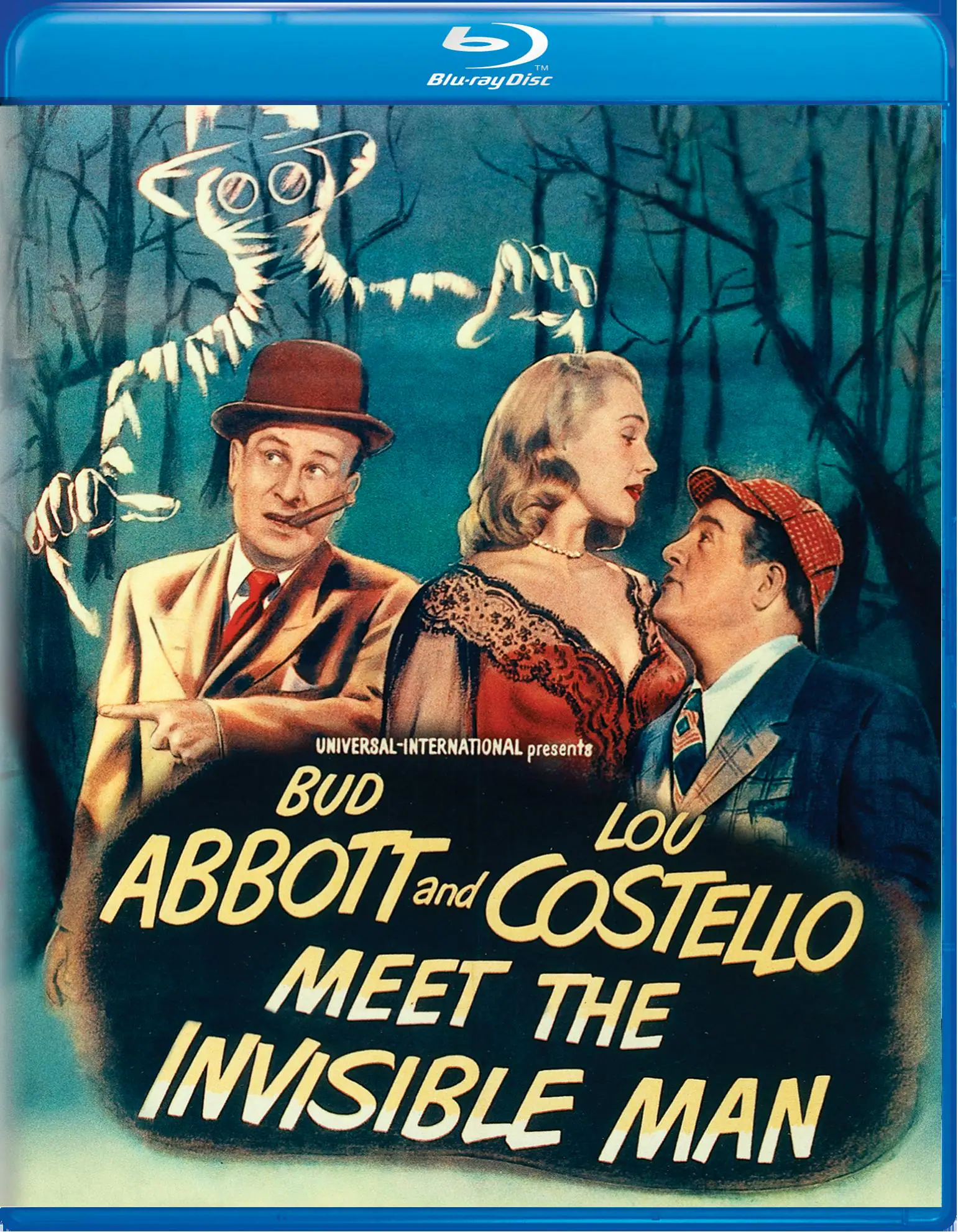 Front. Abbott and Costello Meet the Invisible Man [Blu-ray].