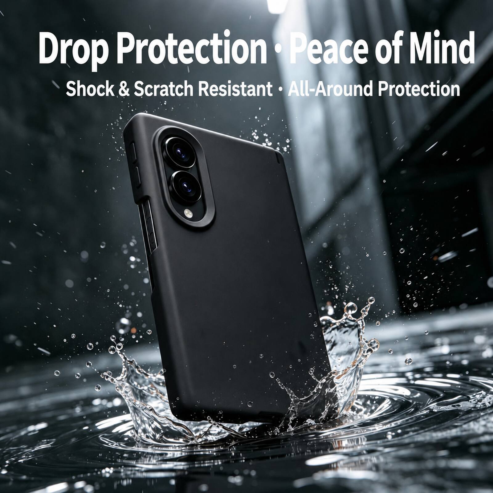 Drop Protection • Peace of Mind  
Shock & Scratch Resistant • All-Around Protection