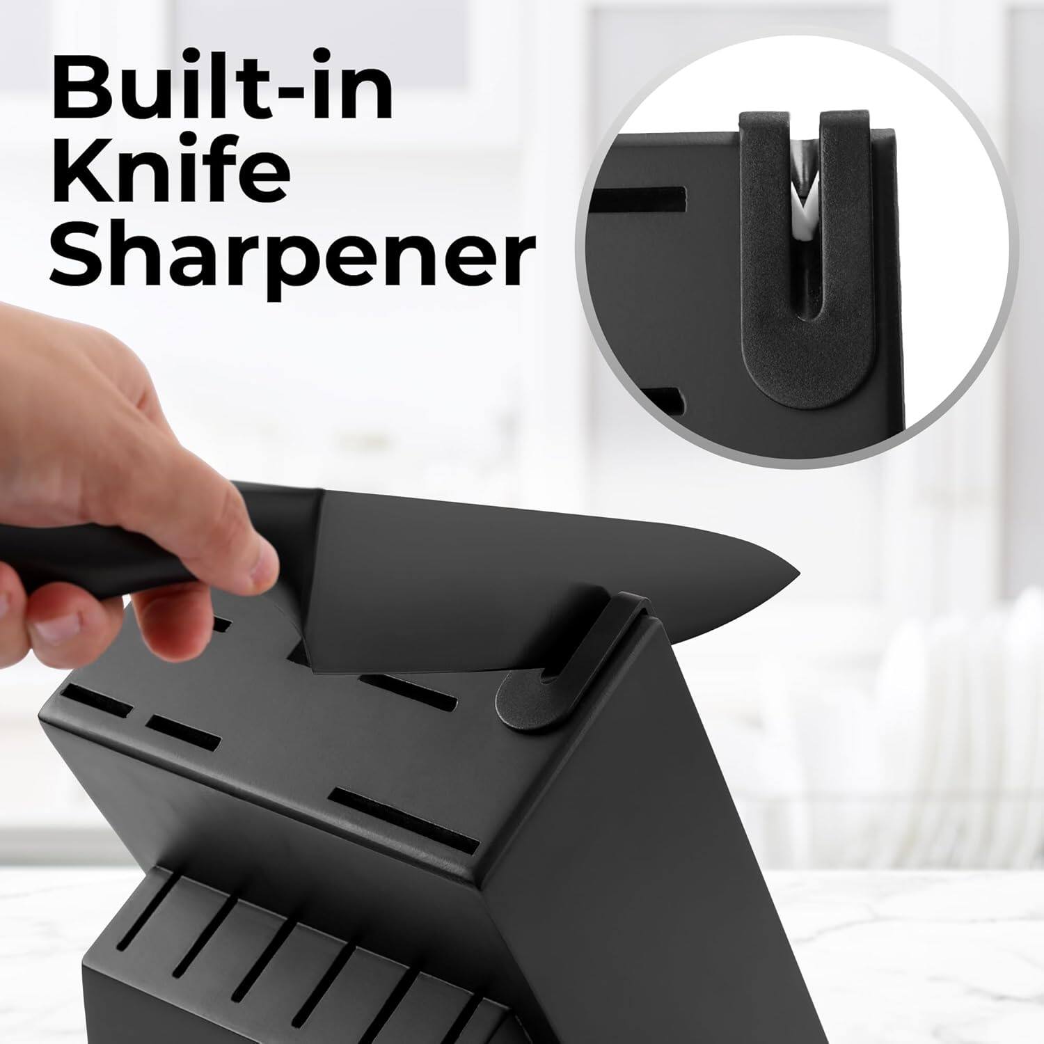 Built-in Knife Sharpener