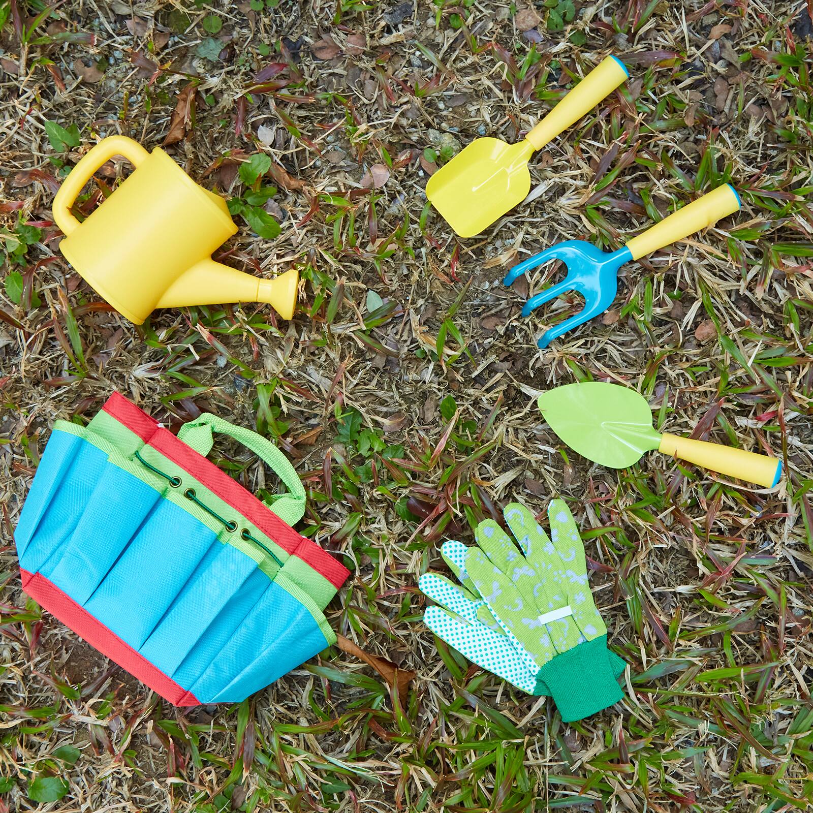 Alt View 9. Fitnate - 6 PCS Green Kids Garden Tools Set - Green.
