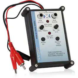 NVX - XTGSP2 Tone Generator & Speaker Polarity Tester, 13–10,000Hz Variable Tone, Level & Frequency Controls