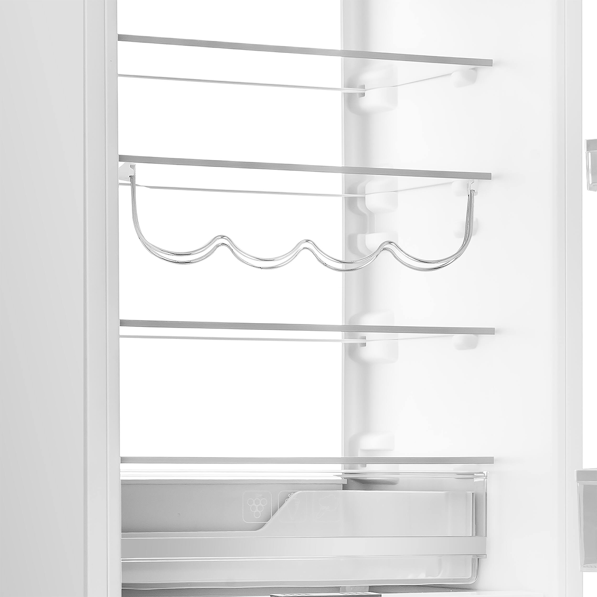 Alt View 4. Forno Appliances - Rivestito 8.3 Cu. Ft. Compact Fridge with Panel-Ready Design - White.