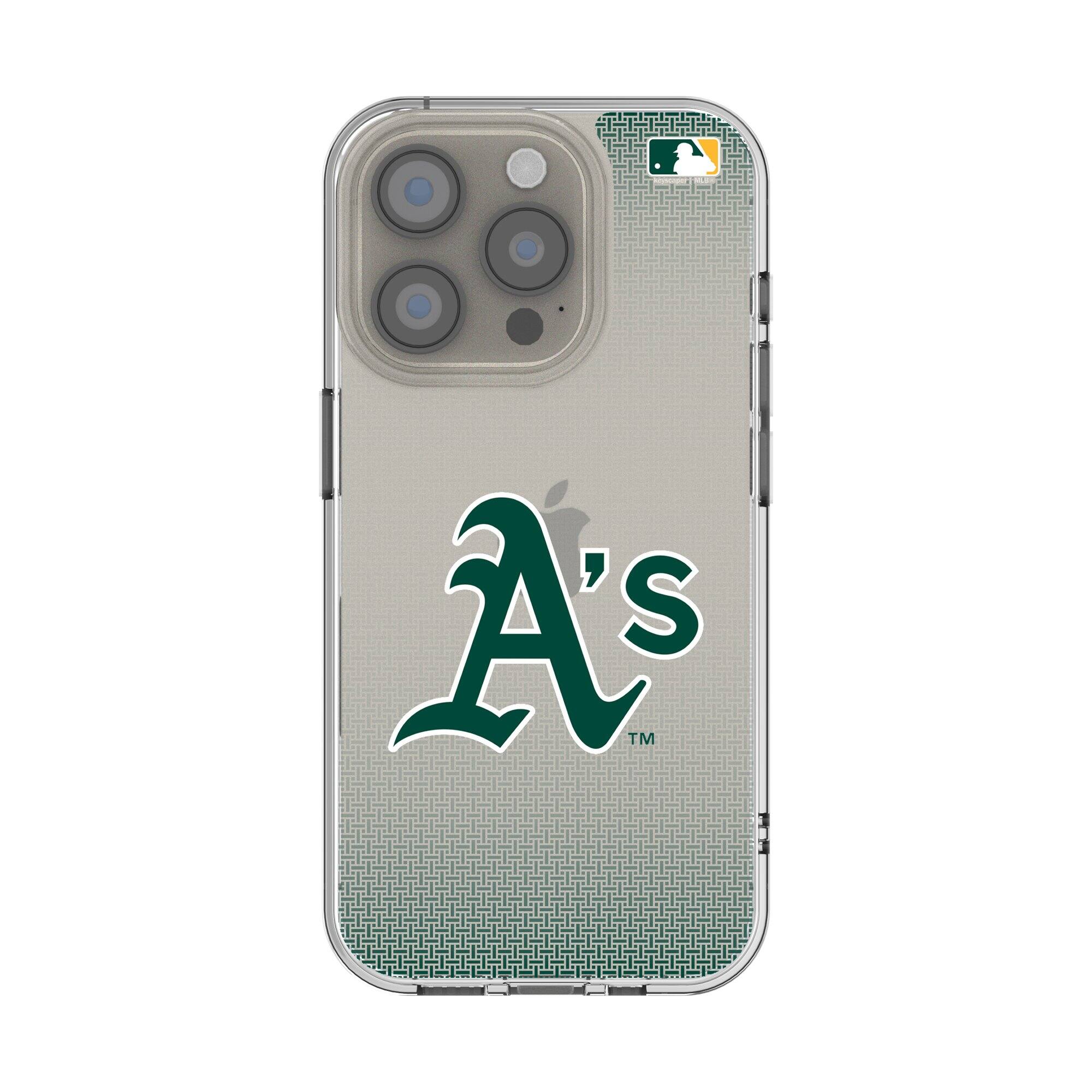 Keyscaper - MLB - Athletics Linen Logo iPhone Clear Case - 13 mini - Multicolor price history on PriceWatchPro