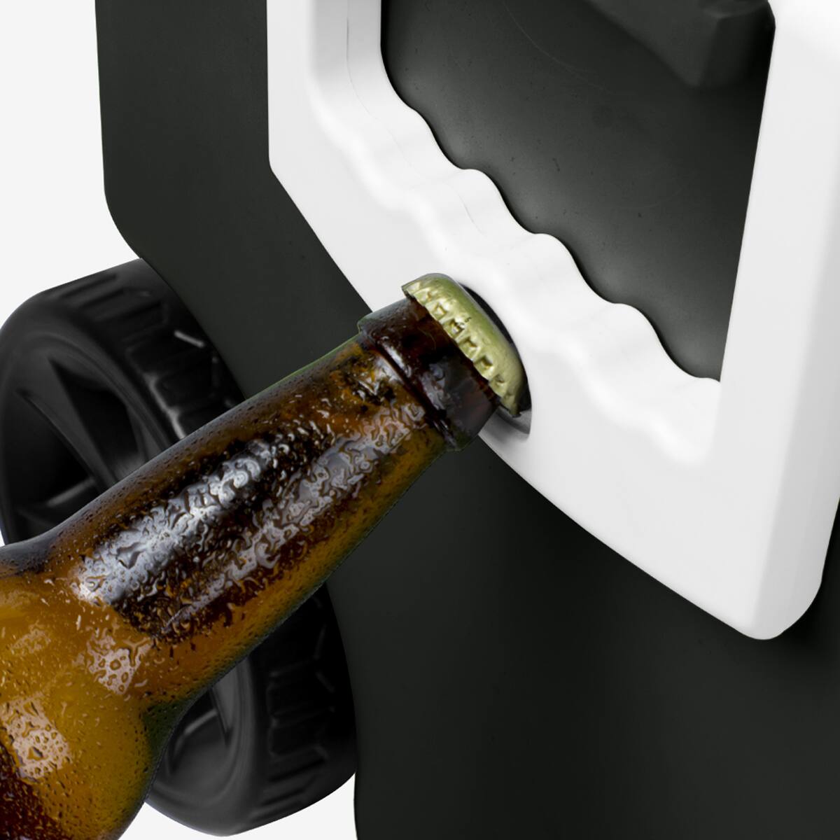 Alt View 3. Tunes2Go - 40-Quart Wheeled KoolMAX Cooler with Bluetooth Speaker System and  Power Station – The Ultimate Party Companion! - Grey.