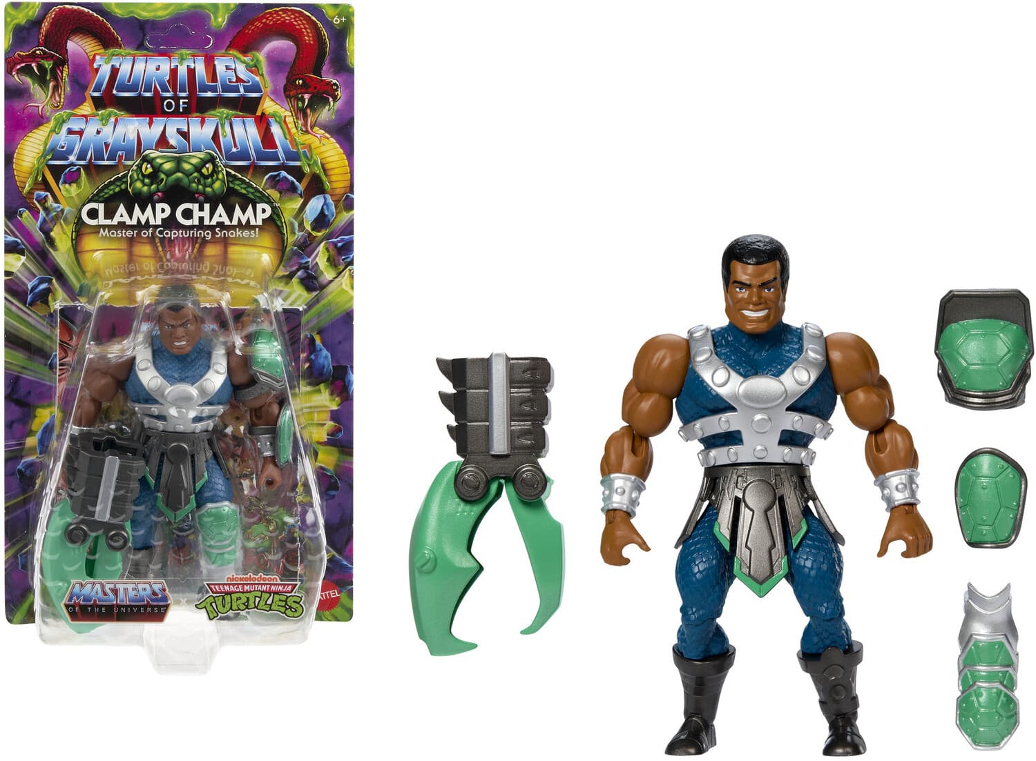Collectible - Masters of the Universe Turtles of Grayskull Core Figure 8 (He-Man, MOTU, TMNT) - COLLECTABLES - Mattel