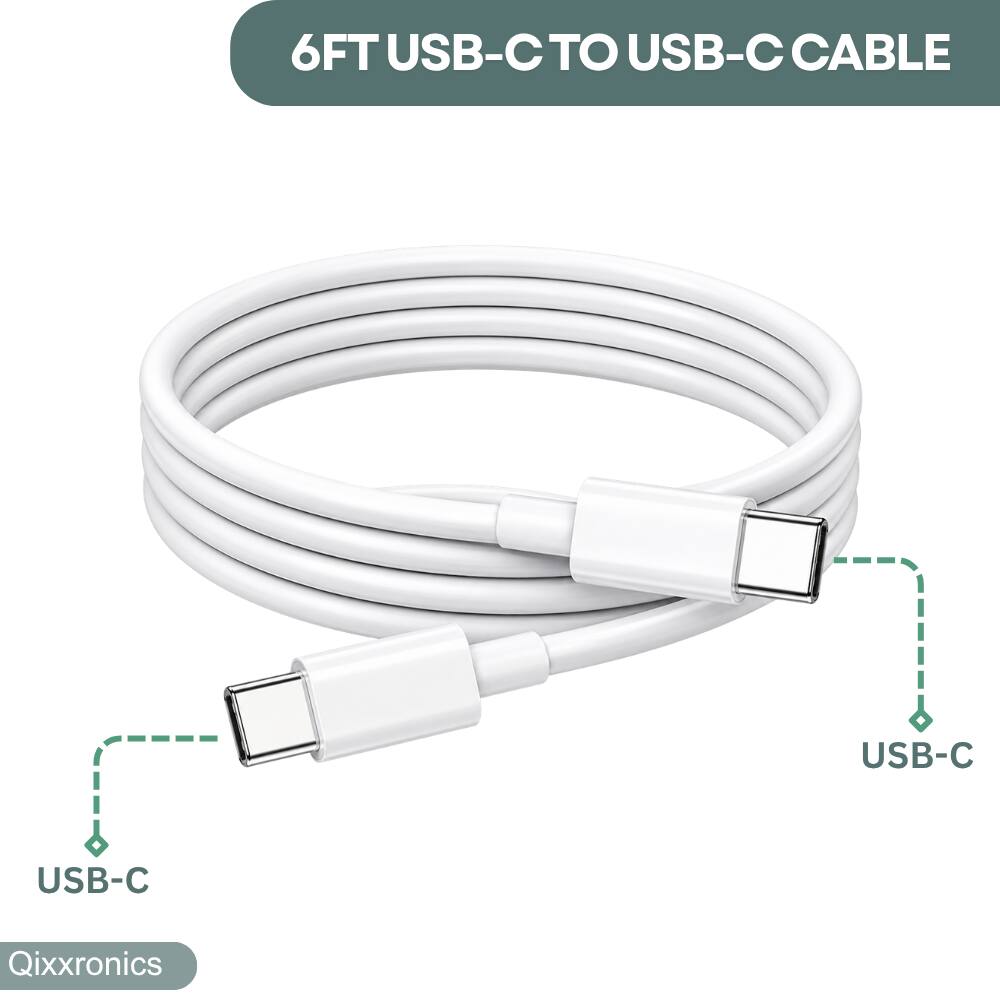 6FT USB-C TO USB-C CABLE

USB-C
USB-C

Qixxronics
