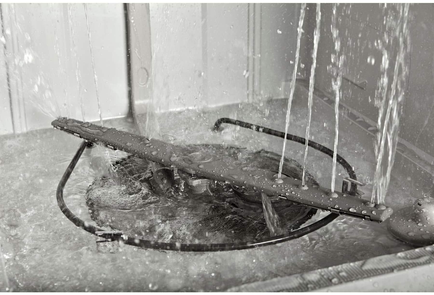 Alt View 33. Amana - 24" Front Control Built-In Dishwasher with Triple Filter Wash and 59 dBA - Stainless Steel.