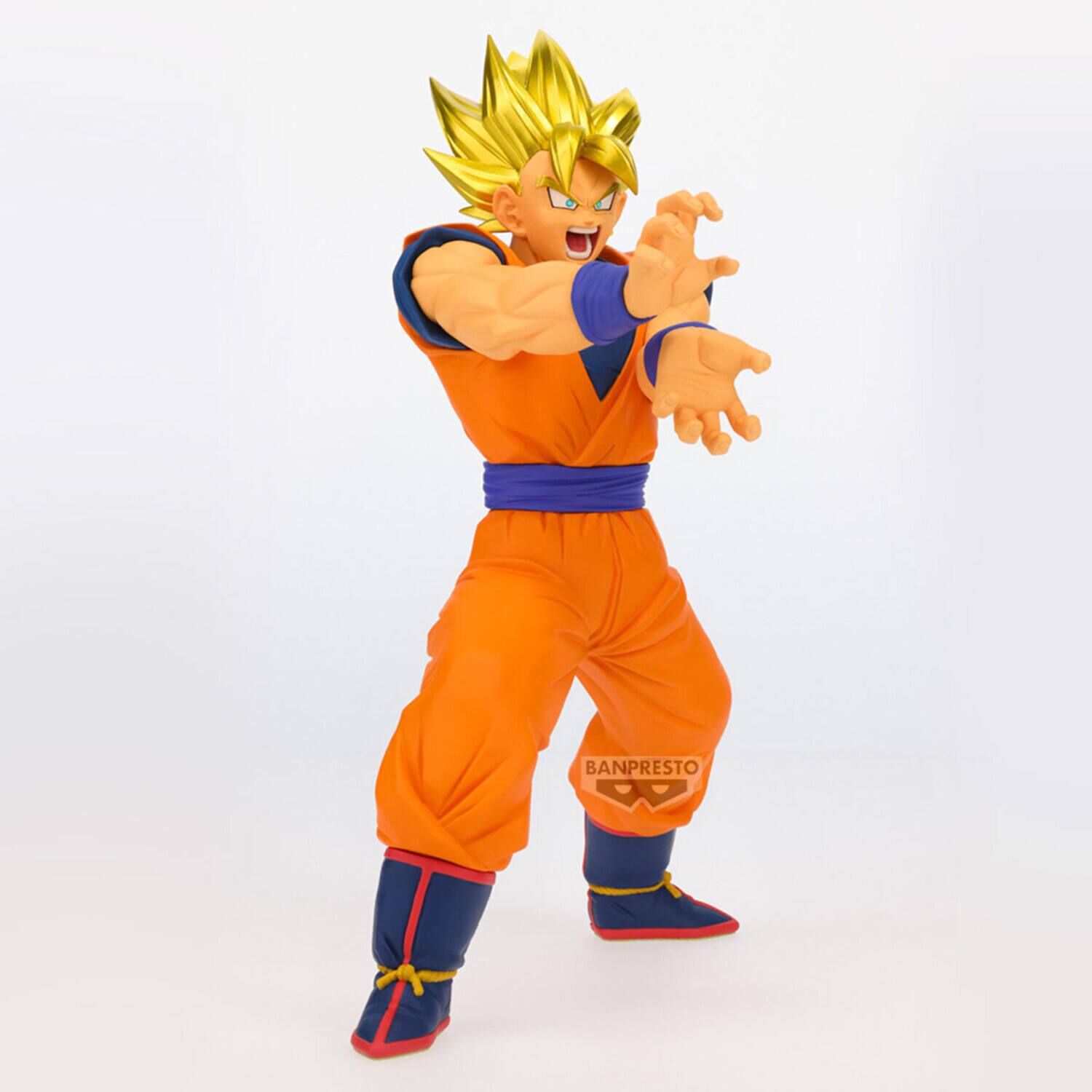 Alt View 3. PopMarket - Banpresto - Dragon Ball Z - Blood of Saiyans - Super Saiyan Son Goku Statue   - COLLECTIBLES - Multicolor.
