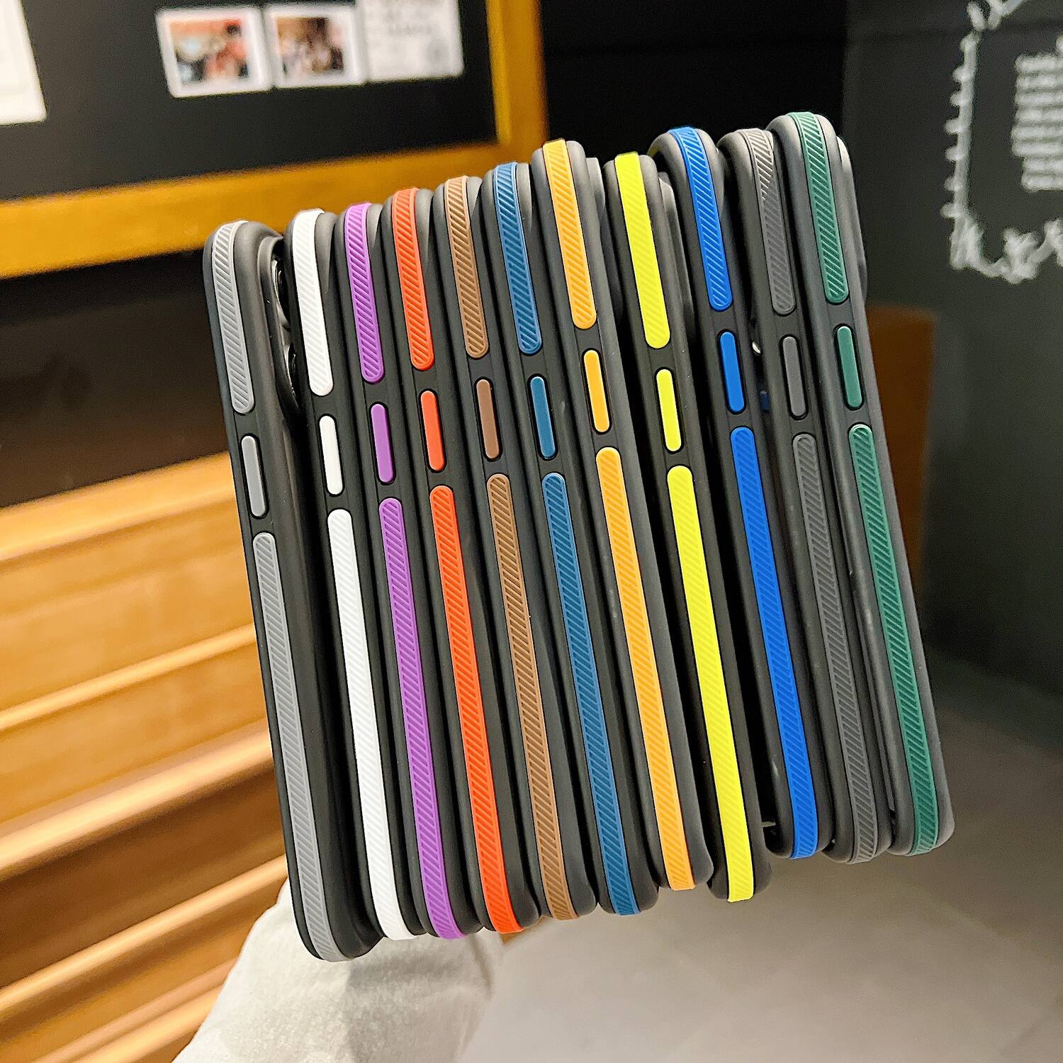 Alt View 2. UUCOVER - Magnetic Phone Case For Apple iPhone 16 Pro, Shockproof MagSafe Compatible Slim Matte Frosted Translucent Hard Cover - orange.