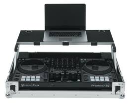 Gator - Controller Road Case with Laptop Platform for Pioneer DDJ-1000 / DDJ-1000SRT with Removable Front-Access Panel
