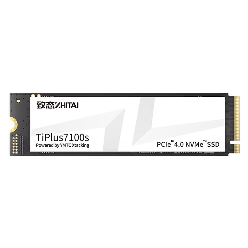ZHITAI TiPlus7100s  
Powered by YMTC Xtacking™  
PCIe 4.0 NVMe™ SSD