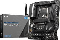 MSI PRO Z690 A WIFI (Socket LGA 1700) Intel Z690 ATX DDR5 Wi Fi 6E MSI PRO Z690 A WIFI (Socket LGA 1700) Intel Z690 ATX DDR5 Wi Fi 6E