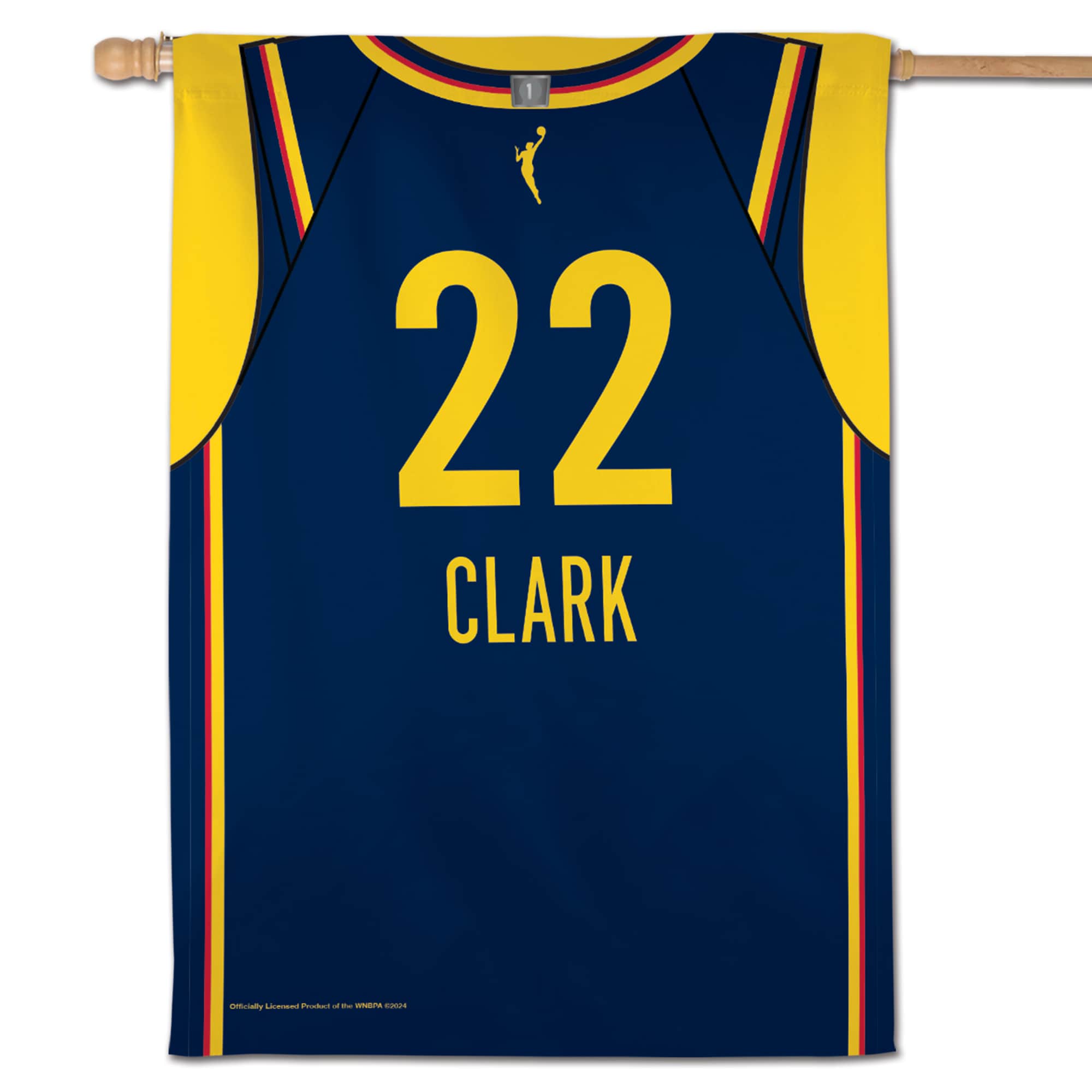 22  
CLARK  

Officially Licensed Product of the NBA, ©2024