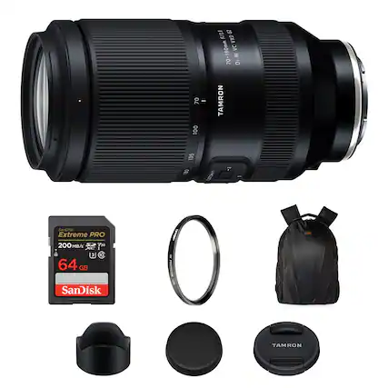 70-100 F/2.8 29 VXD VC 70-180mm IN Di TAMRON 135 780 I 2 - SanDisk Extreme PRO 200 MB/s V30 I 3 10 64 GB SanDisk -I - -R & TAMBON POA CA TAMRON