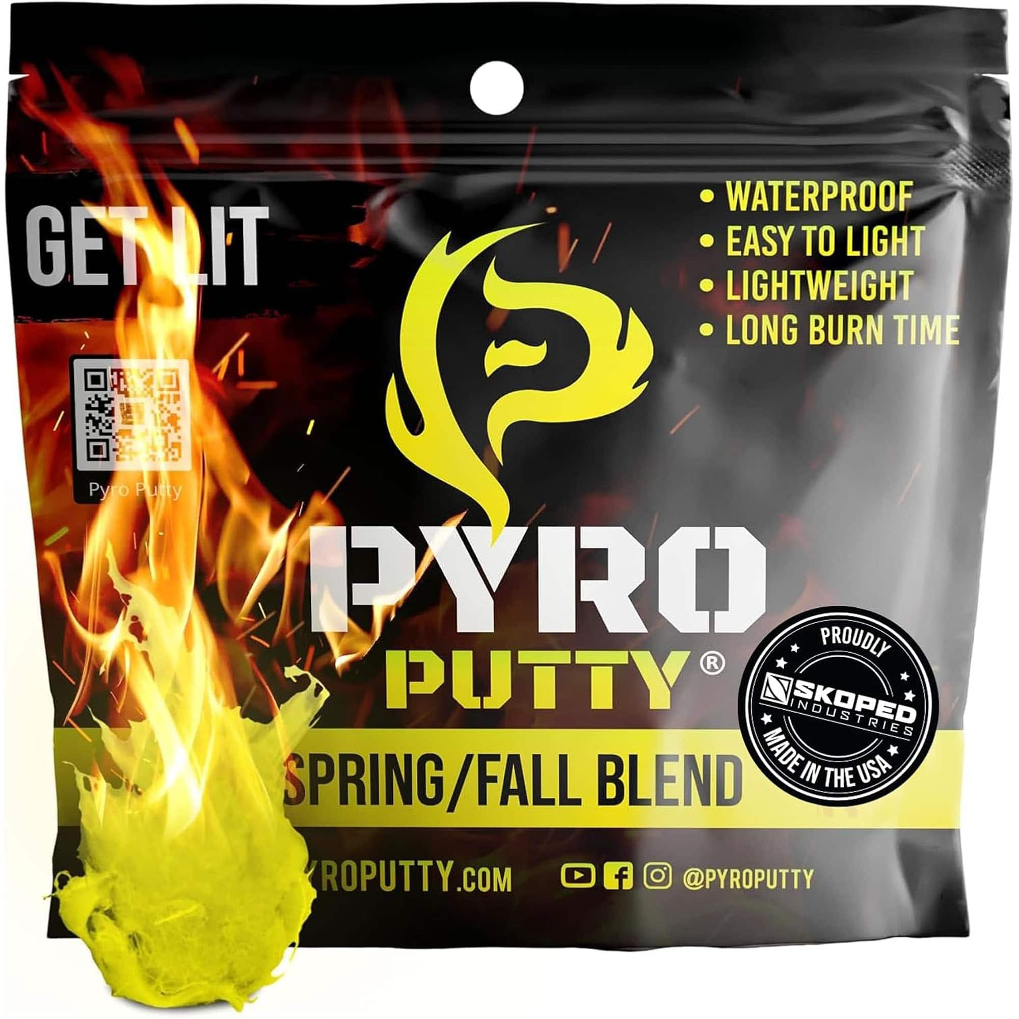 Phone Skope - Pyro Putty Single Use - 10 Pack - Spring /Fall - Multi
