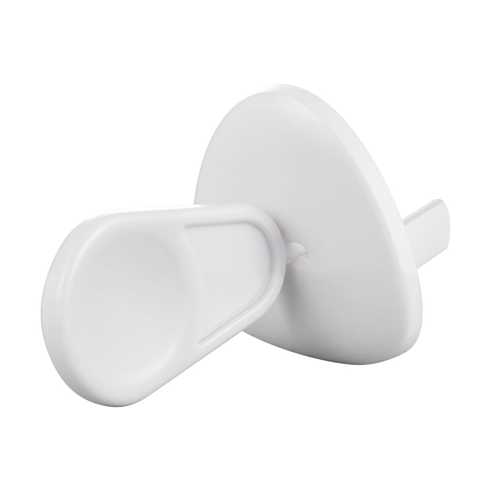 Alt View 5. VEVOR - Outlet Covers, 70 Pack, Plug Covers for Electrical Outlets, Secure Electric Socket Protector Caps with Shock Prevention - White.