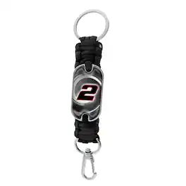 Sparta 2002 Designs & Promotions - Austin Cindric Colordome Paracord Logo Keychain - Multicolor