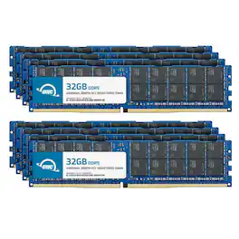 OWC - 256GB (8x32GB) RDIMM Memory RAM For PowerEdge R760xa R860 R960 - Black Chips