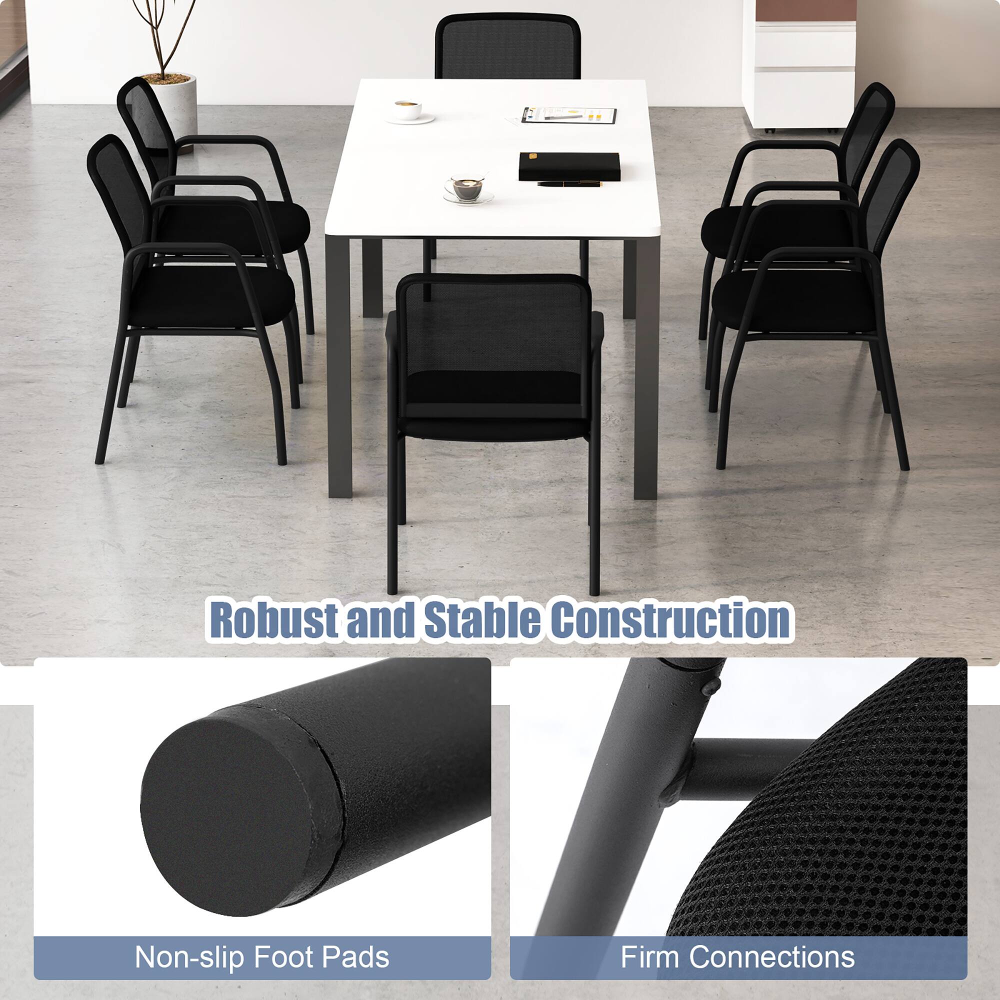 Robust and Stable Construction  
Non-slip Foot Pads  
Firm Connections