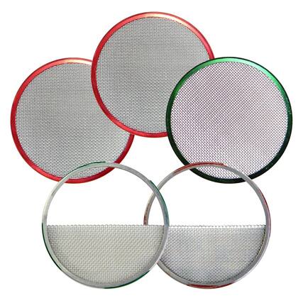 Front. Matthews - Matthews 13-1/2" Stainless Steel Wire Diffusion Scrim, Set of 5.