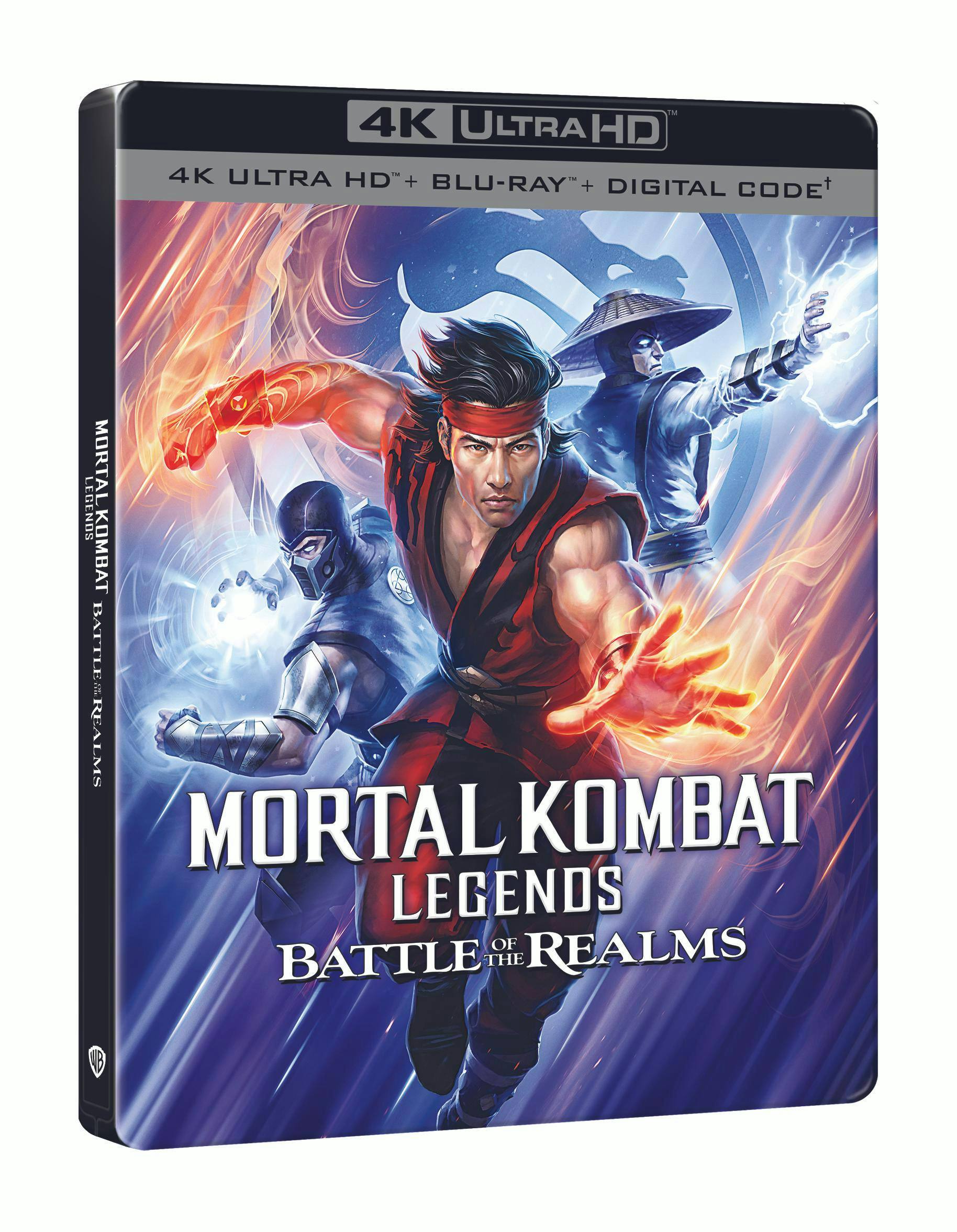Angle. Mortal Kombat Legends: Battle of the Realms (Limited Edition 4K Ultra HD Steelbook + Blu-ray) [UHD].