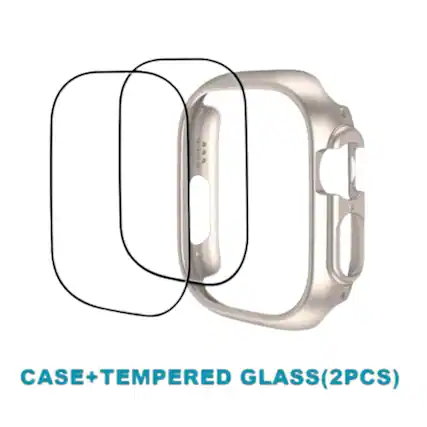 CASE + TEMPERED GLASS (2PCS)