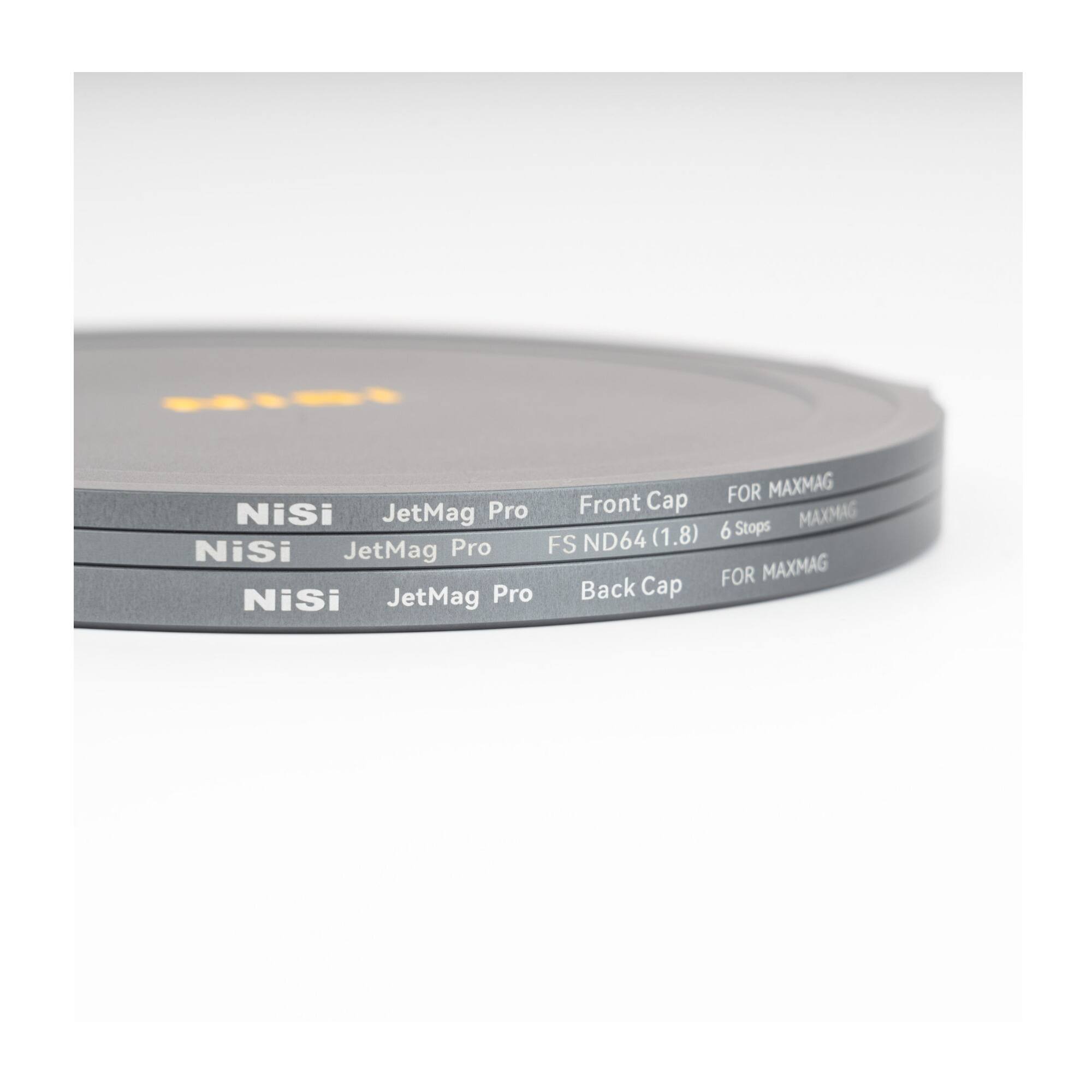 Nisi JetMag Pro Front Cap FOR MAXMAG (1.8) 6 Stops Nisi JetMag Pro FS ND64  
Nisi JetMag Pro Back Cap FOR MAXMAG
