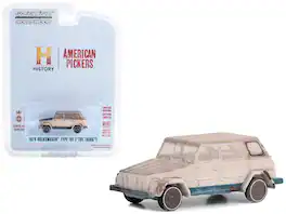 Greenlight - 1974 Volkswagen Thing (Type 181) Weathered "American Pickers" TV Series "Hollywood Series" Release 39 1/64 - Beige