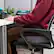 Alt View 1. Mind Reader - Office Chair Cushion, Ergonomic, Orthopedic, Portable, Car Seat, Memory Foam, 18.25"L x 15.5"W x 4"H - Gray.