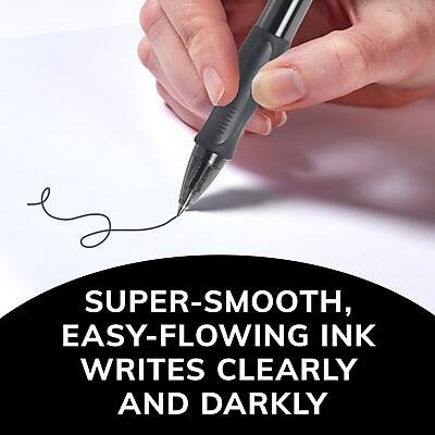 SUPER-SMOOTH, EASY-FLOWING INK WRITES CLEARLY AND DARKLY