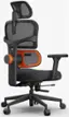 Angle. Newtral - Ergonomic High Back Mesh Office Chair with Headrest - Black.