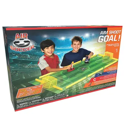 AIR SOCCER AIM SHOOT GOAL! NACH E GLETO! ORPARE 2 DKTT A a PREPARE v L am a w atn - - AST MLAD A TABLE TOP FAST PACED ACELIRADO GAME RTMO ACTION ACCION CON ATMO ACELERADO DE COM PALHETANT JUEDO DE ACAD TABLE -JODO DON DE ATENO: U- DFACTION HOT INCLUDED A MBATTERY NO nia POUAS AVERTISSEMENT: AAA MIH REOUIRES ARO A XS le DF PLE ADVERTENCIA: - N n TOAE ANEU A licbe WARNING: X A 3e Aats OOGN men du cdes TA MERS GAME A PNCHEA POLUDER +X33 BIL