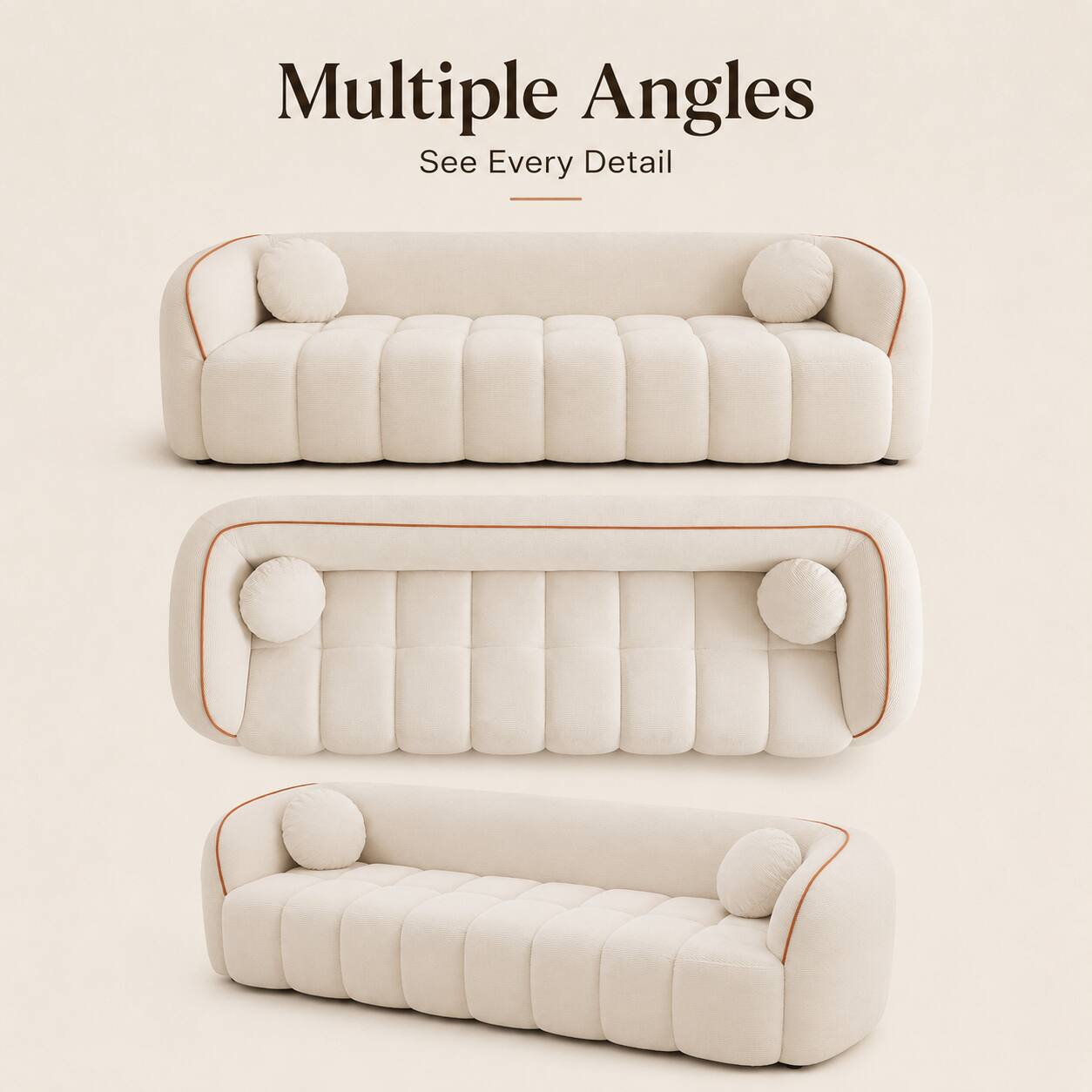 Multiple Angles  
See Every Detail