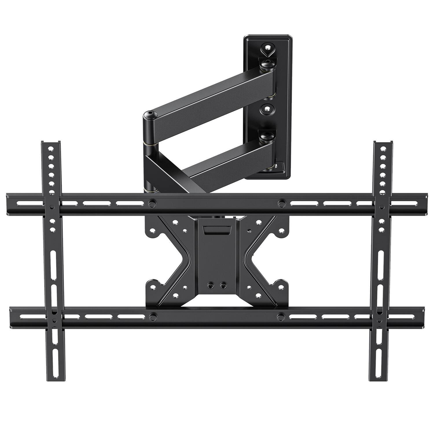 Alt View 4. X-assembly - Full motion TV Wall Mount for 26-70inch TVs，Single Arm up to 100lbs，Max VESA 600x400mm - Black.