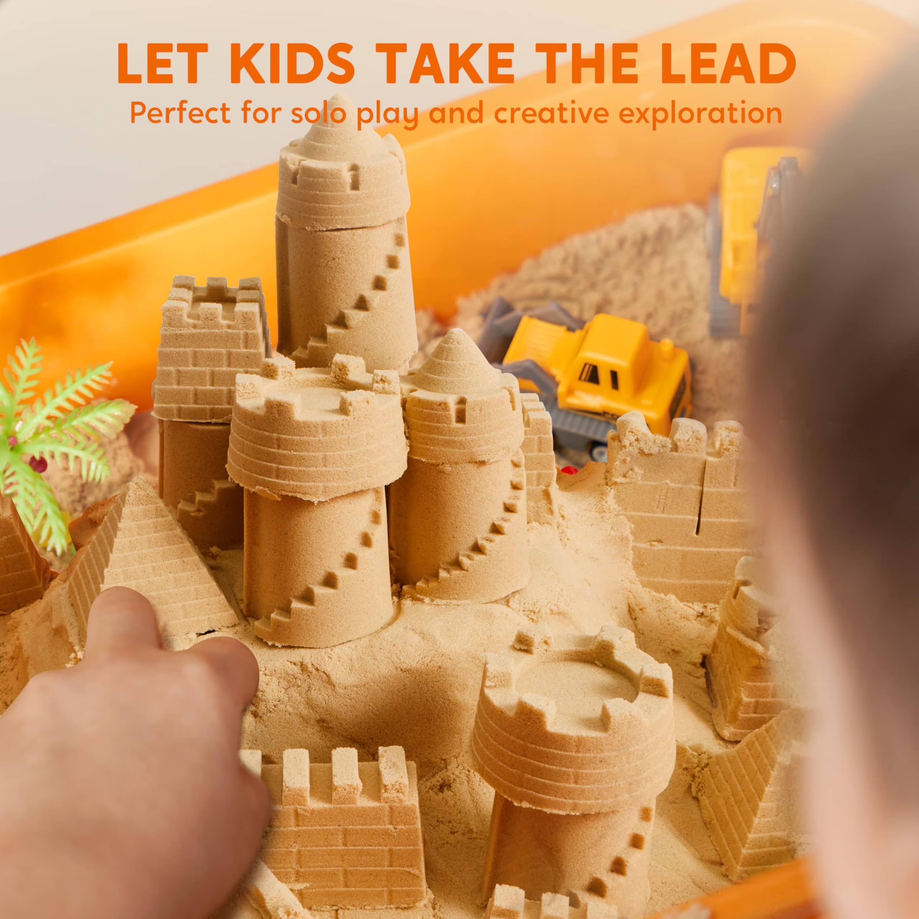 LET KIDS TAKE THE LEAD  
Perfect for solo play and creative exploration