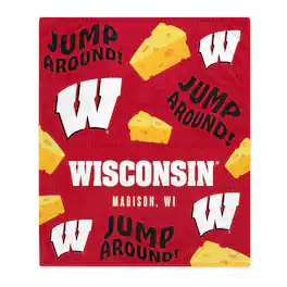 Pegasus - Wisconsin Badgers 60'' x 70'' Hometown Logo Fleece Blanket - Multicolor