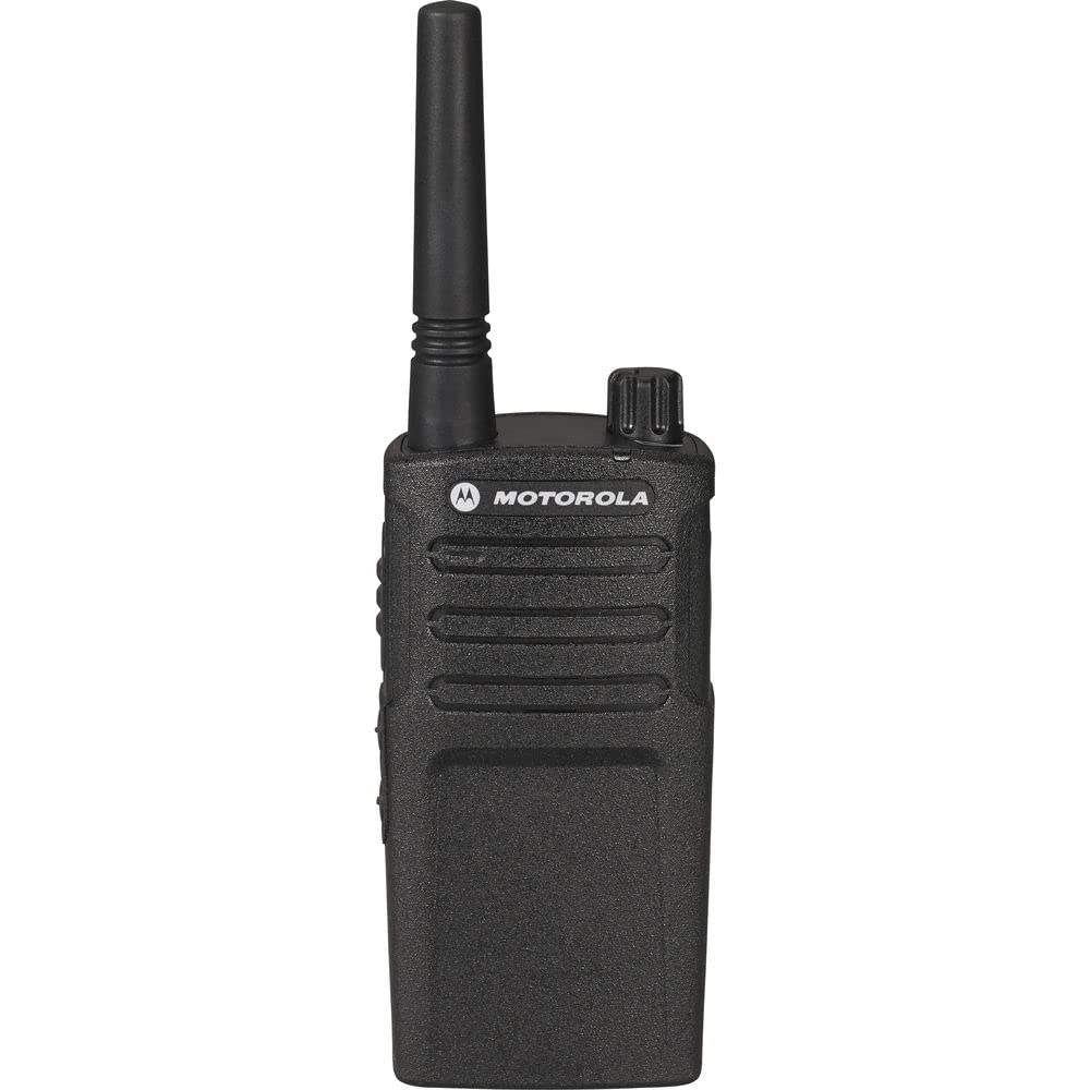 Back. Motorola Solutions - 4 x Motorola RMM2050 On-Site 2-Way Radio (RMM2050) - 4 Pack With Mic Bundle - Black.