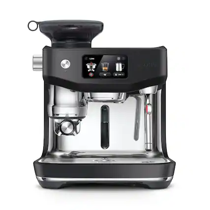 The text on the image reads "Latte O I Breville S40 1 C." This is a description of a coffee machine, likely a coffee maker or espresso machine, made by the brand Breville. The model number is S40, and it is designed to make lattes.