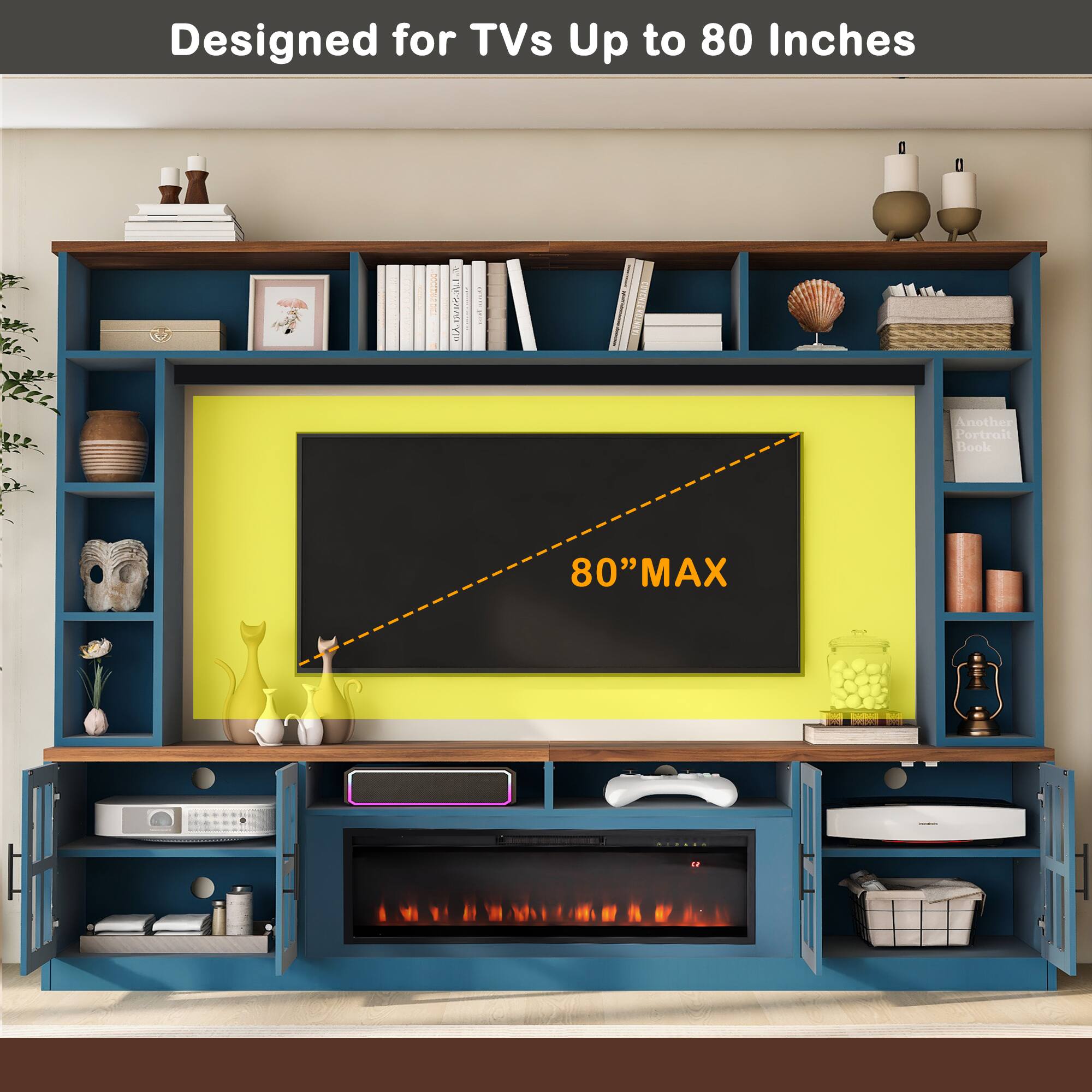 Designed for TVs Up to 80 Inches

Another Portrait Book

80" MAX
